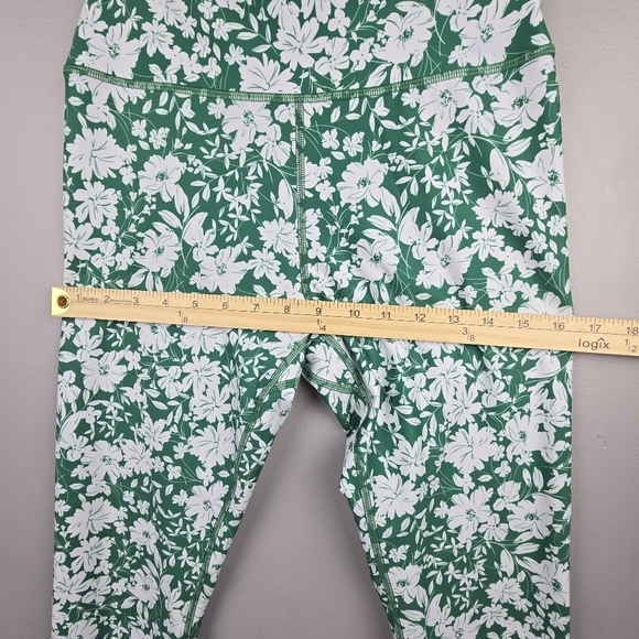 SPIRITUAL GANGSTER Intent High Rise Leggings Verona Print Green White Women Sz M - Picture 9 of 11